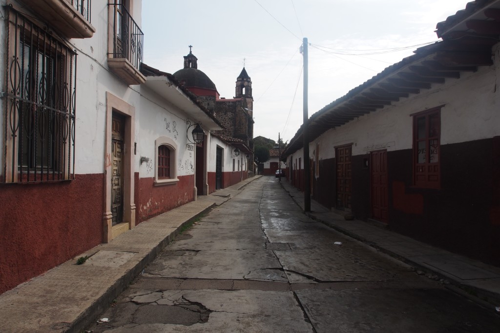 Ruhiges Eck in Patzcuaro, die Bilder Nachts sind leider nix geworden